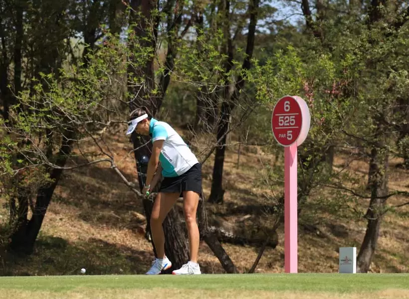 エイミー･コガのドライバースイング