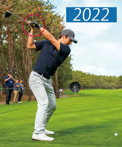 石川遼スイング