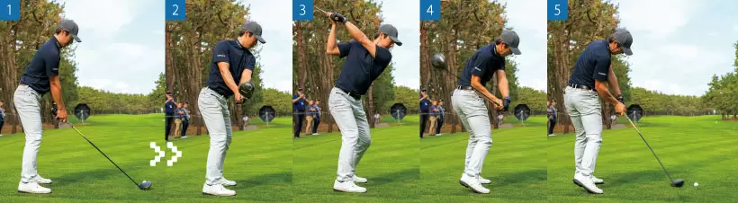 石川遼スイング