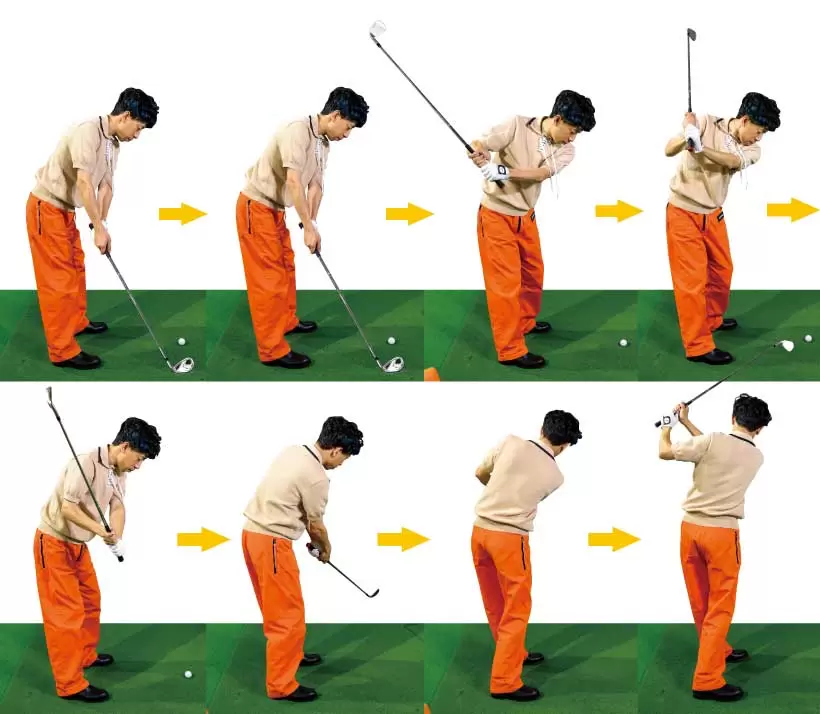 二宮さんのスイング