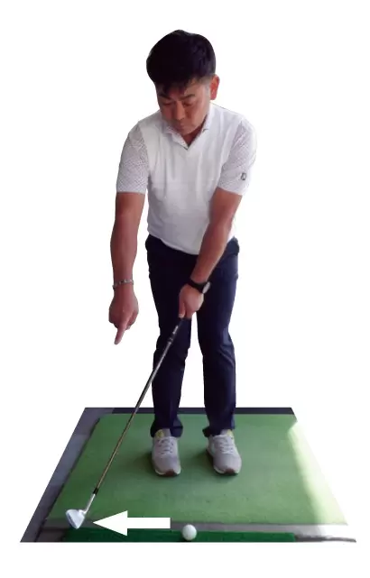 まっすぐ引くイメージ