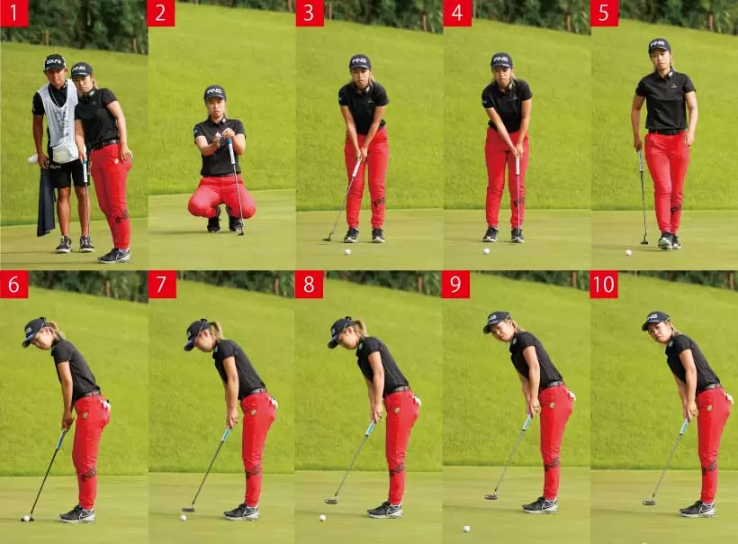 上野菜々子パッティング