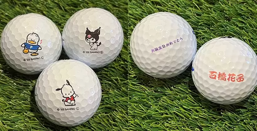 オウンネームが更に楽しくなる！ブリヂストンスポーツ「メタリックオウンネーム」「サンリオキャラクターオウンネーム」でオウンネームサービスを拡充!!