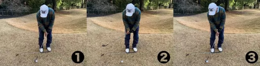 Sさんの基本のスイング