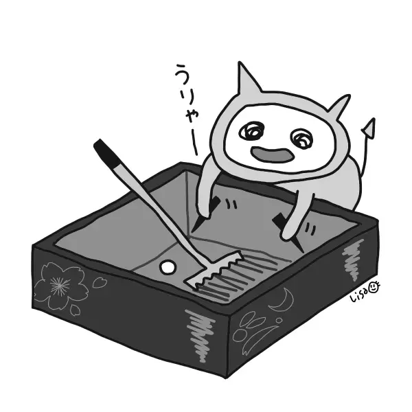 重箱の隅イラスト