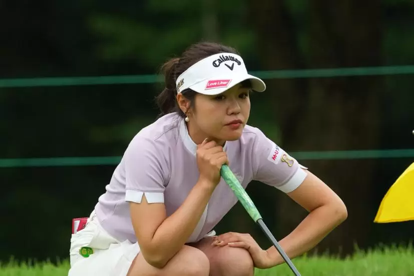 廣田真優のパッティングストローク