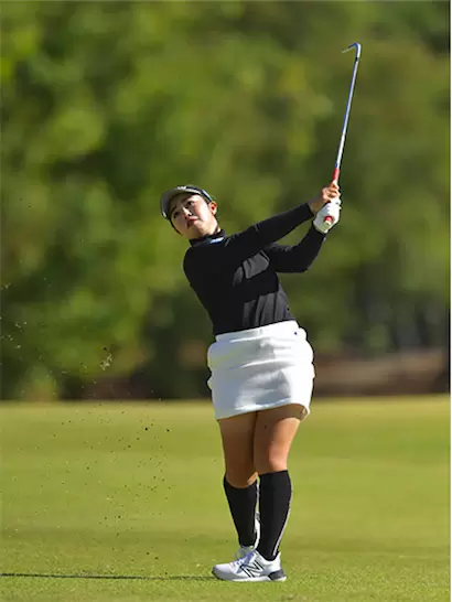 山下美夢有の精度の高いアイアンはテークバックの形に秘訣がある