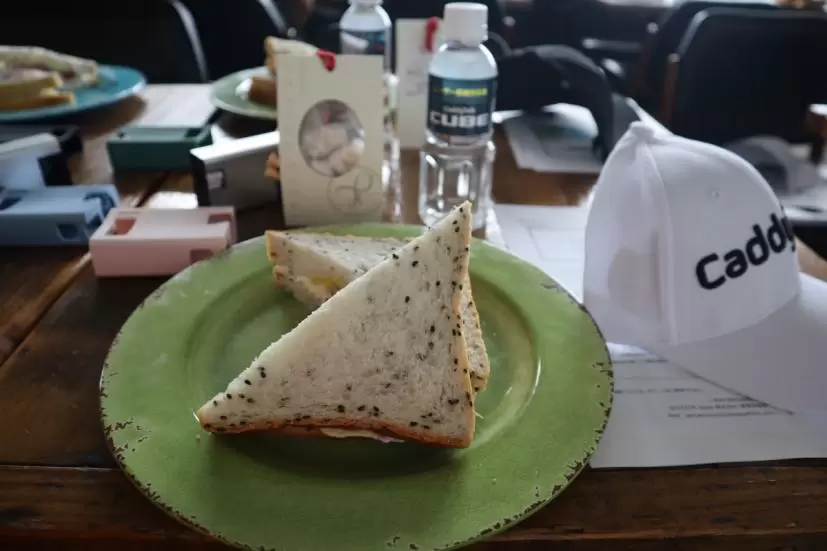 CaddyTalk CUBE体験会の軽食