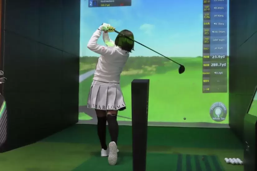 イ ボミプロのドライバーショット