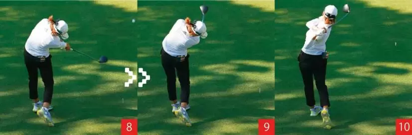 渋野日向子スイング