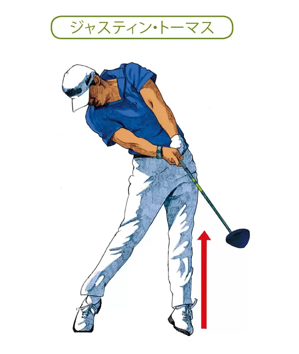 ジャスティン・トーマス イラスト