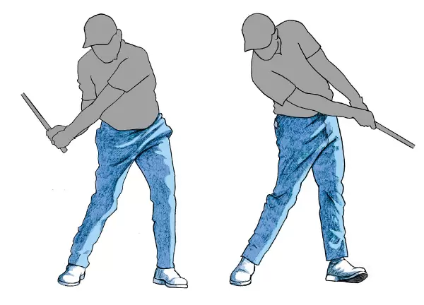 ジョン・ラーム スイングイラスト