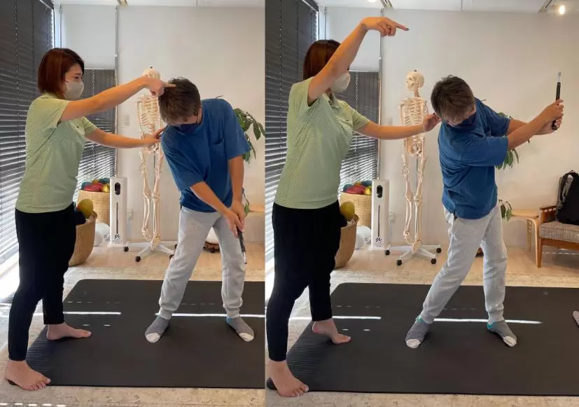 ゴルフ関節調律,野村タケオ,山本優子