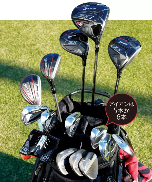 小祝さくらのセッティング