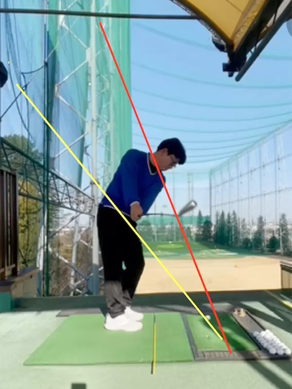 バックスイングのチェックポイント