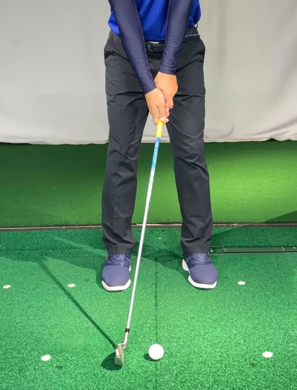 7番アイアン,打ち方,スタンス