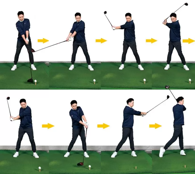 酒匂敦さんスイング