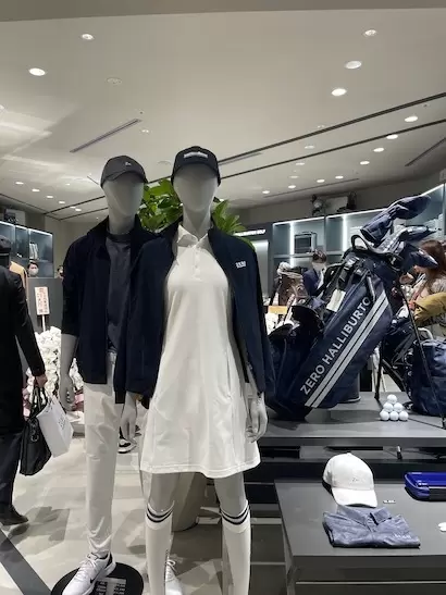 ゼロハリバートン,ゴルフウェア