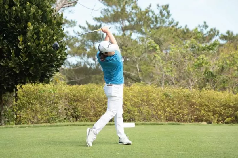 イミニョンのドライバースイング