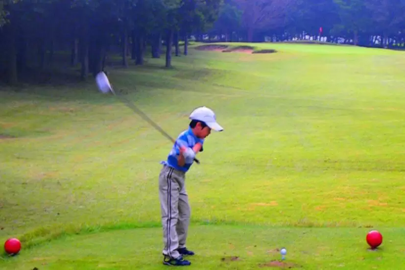 ティーショット,子供