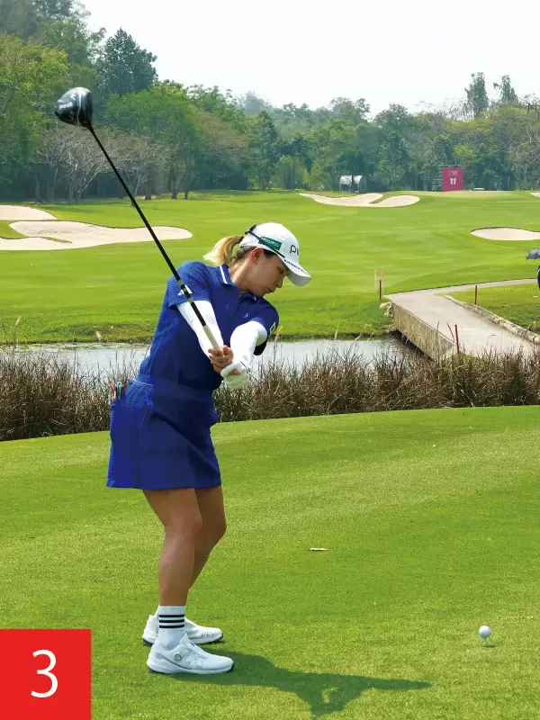 渋野日向子スイング