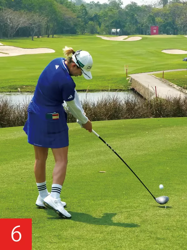 渋野日向子スイング