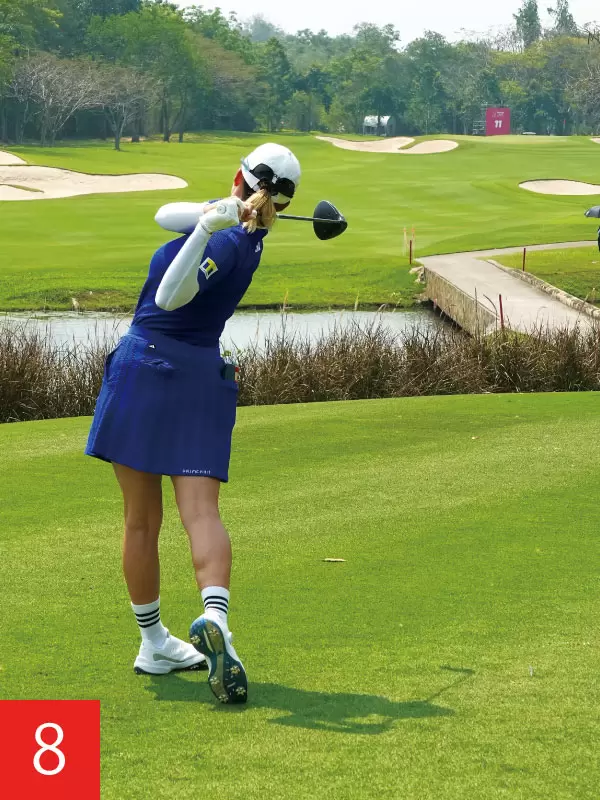 渋野日向子スイング