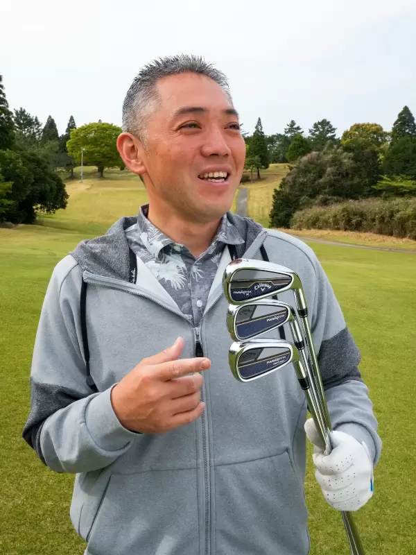 石井良介,キャロウェイパラダイムアイアン
