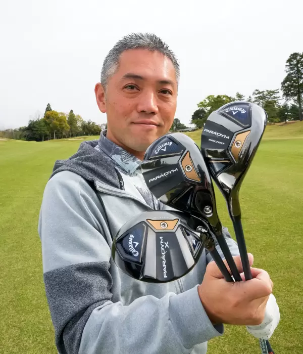 石井良介,キャロウェイゴルフ,パラダイムユーティリティ