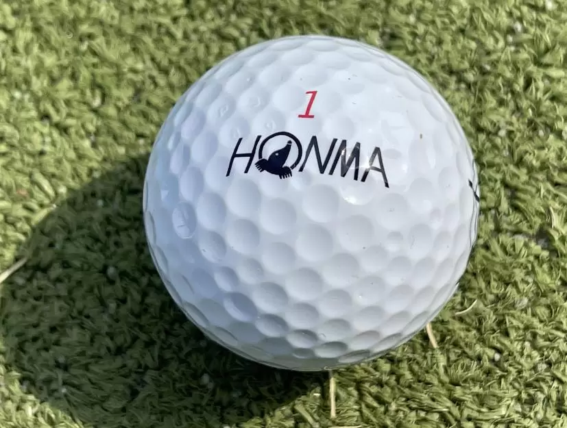 「D1 SPIN」ボールのロゴ