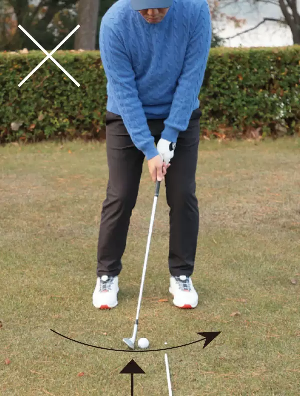 鈴木徹也さんのスイング