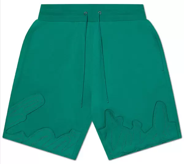 APPLIQUE SWEAT SHORTS