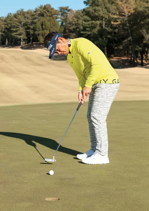 藤田寛之のパッティング