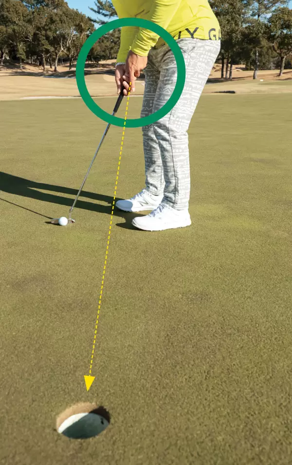 藤田寛之のパッティング