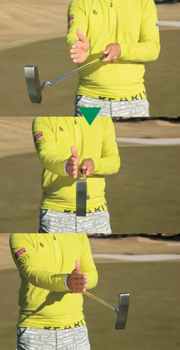 藤田寛之のパッティング