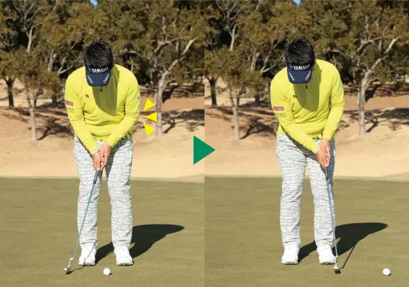 藤田寛之のパッティング