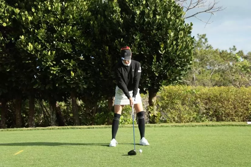 木戸愛のドライバースイング