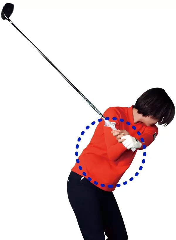 高島早百合のスイング