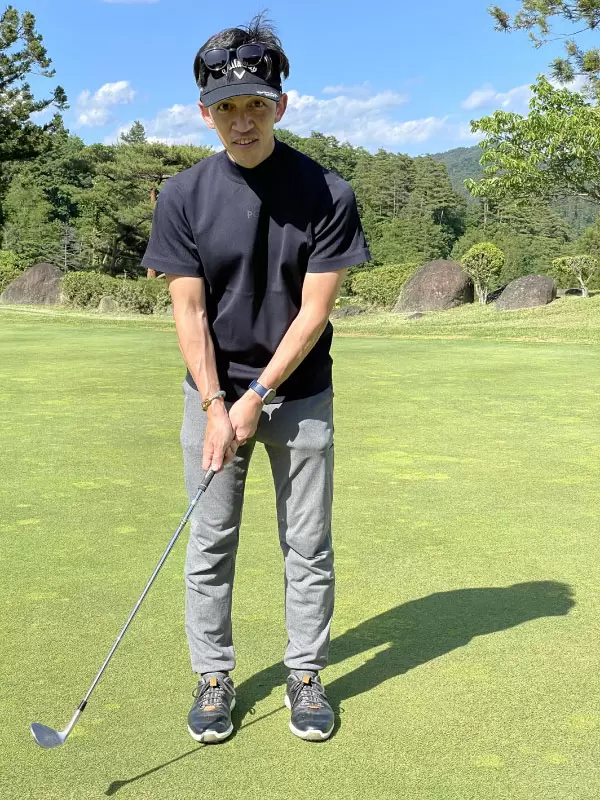 8ヤードのスイング幅