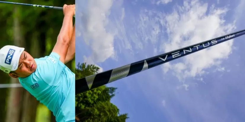 大岩龍一,「G430LSTフェアウェイウッド」（3W/15度）×「ベンタスブルー」（7X）