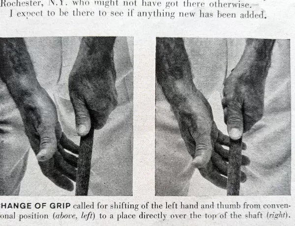 ベン・ホーガン,グリップ握り方