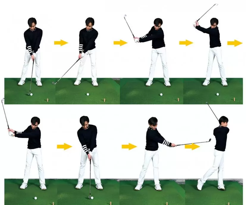 豊川祐樹,スイング