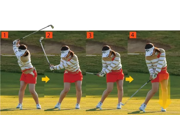 西村優菜,スイング