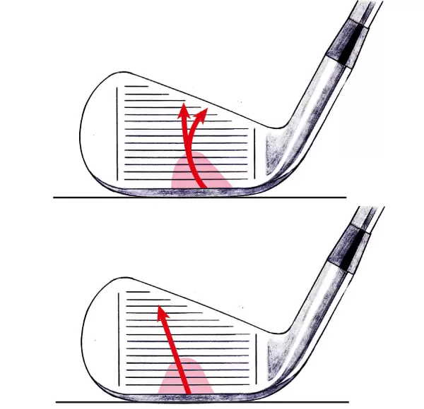 アイアン,球を包み込む