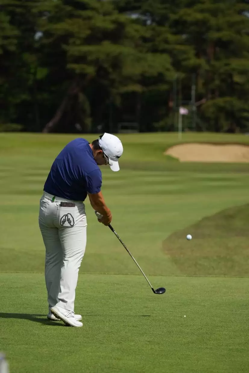 申ジエのユーティリティスイング