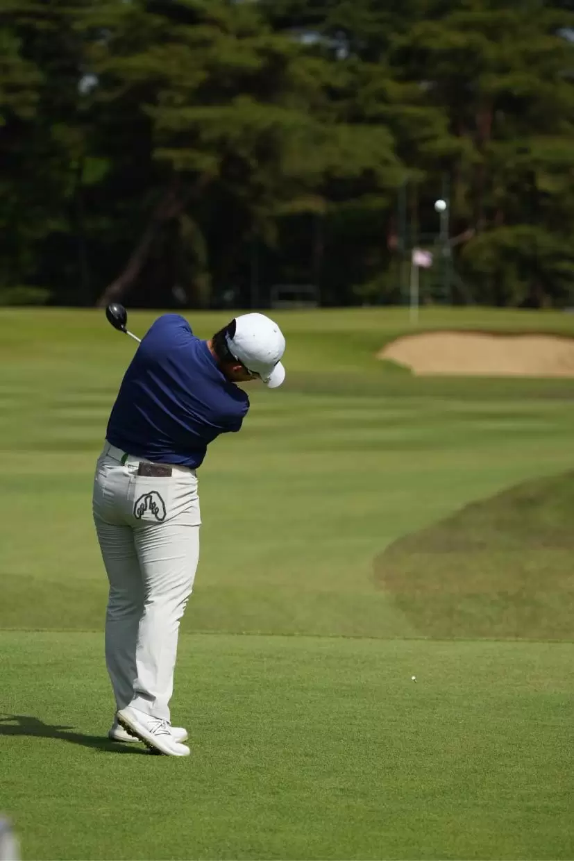 申ジエのユーティリティスイング