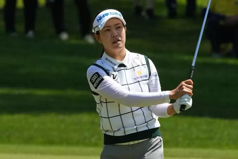 パク・ミンジのドライバースイング