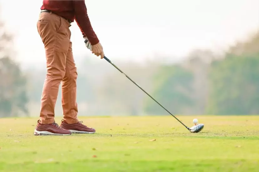 ゴルフ,ティーショット