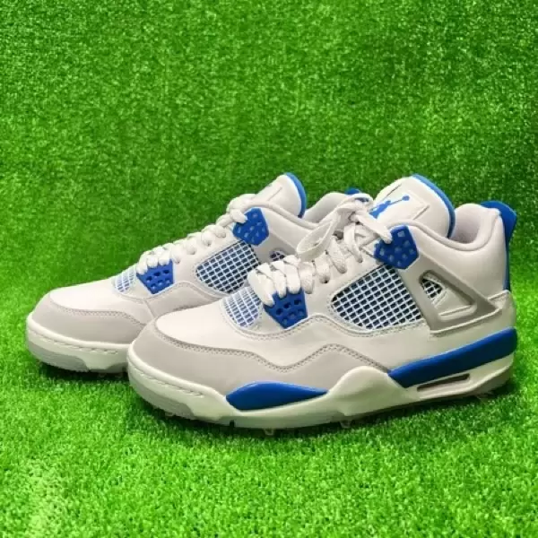 ナイキ エアジョーダン4 ゴルフ ミリタリーブルー