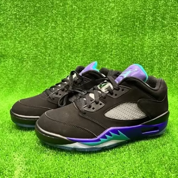 ナイキ エアジョーダン5 ロー ゴルフ ブラックグレープ